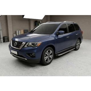 Progi Boczne BlackLine (2 szt, Aluminium) Nissan Pathfinder R52 2012-2021 zdjęcia 1