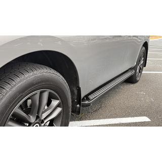 Progi Boczné New Vision Grey (2 szt., Aluminium) Nissan Patrol Y62 2010-2024 zdjęcia 1