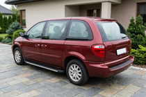 Chrysler Voyager 2001-2007 Progi Boczné Maya V1 (2 szt., Aluminium) zdjęcia 1