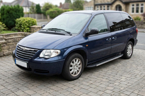 Chrysler Voyager 2001-2007 Progi Boczné Duru (2 szt., Aluminium) zdjęcia 1