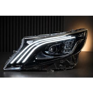 Przednie reflektory LED w stylu Maybach (do Vito, zestaw 2 szt.) Mercedes Vito/V-class W447 2014- zdjęcia 1