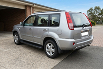 Nissan X-trail T30 2002-2007 Progi Boczné Allmond Black (2 szt., aluminium) zdjęcia 1