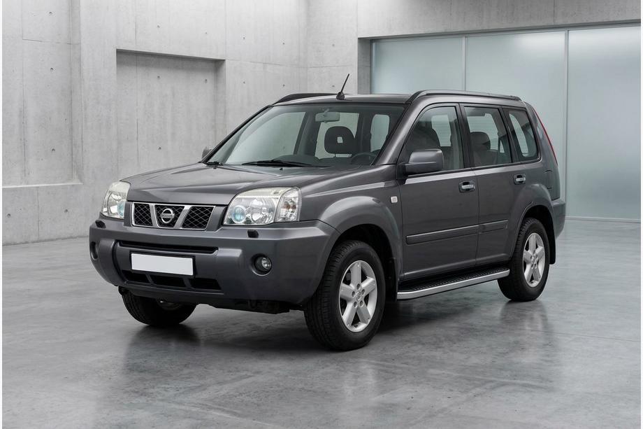 Nissan X-trail T30 2002-2007 Progi Boczné Tayga Grey (2 szt., Aluminium) Image