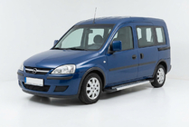 Opel Combo 2002–2012 Progi Boczné New Vision Grey (2 szt., Aluminium) zdjęcia 1
