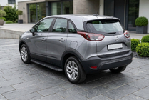 Opel Crossland X 2017-2024 Progi Boczné Tayga Black (2 szt., Aluminium) zdjęcia 1