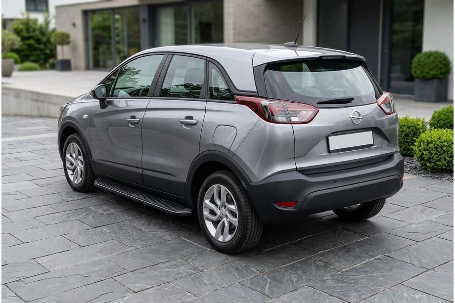 Opel Crossland X 2017-2024 Progi Boczné Tayga Black (2 szt., Aluminium) Image