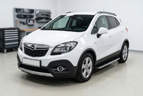 Opel Mokka 2012-2021 Progi Boczné BlackLine (2 szt., Aluminium) zdjęcia 1