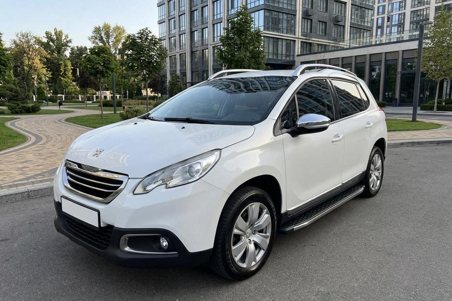 Peugeot 2008 2013-2019 Progi Boczné BlackLine (2 szt., Aluminium) Image