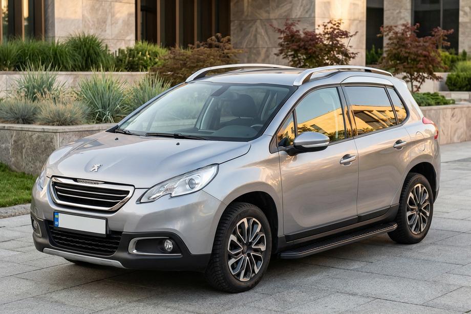 Peugeot 2008 2013-2019 Progi Boczné Tayga Black (2 szt., Aluminium) Image