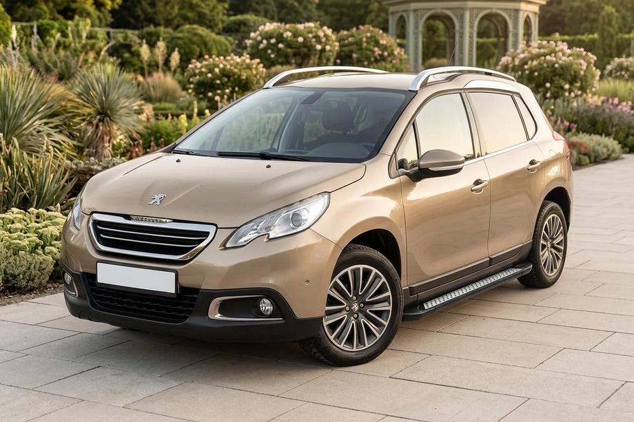 Peugeot 2008 2013-2019 Progi Boczne New Vision Black (2 szt., Aluminium) Image