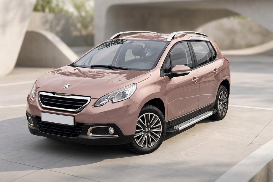 Peugeot 2008 2013-2019 Progi Boczné New Vision Grey (2 szt., Aluminium) Image