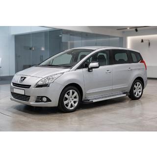 Progi Boczné New Vision Grey (2 szt., Aluminium) Peugeot 5008 2009-2016 zdjęcia 1