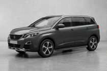 Peugeot 5008 2016-2023 Progi Boczné Tayga Black (2 szt., Aluminium) zdjęcia 1