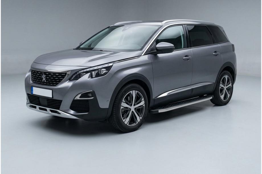 Peugeot 5008 2016-2023 Progi Boczné BlackLine (2 szt., Aluminium) Image