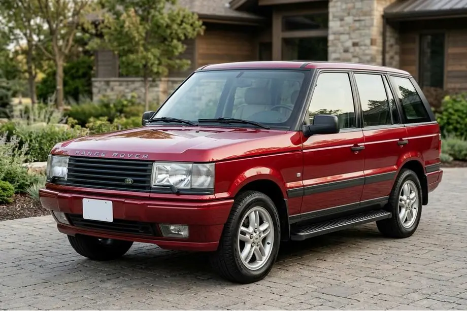 Range Rover II P38A 1997-2002 Progi Boczné Tayga Black (2 szt., Aluminium) Image