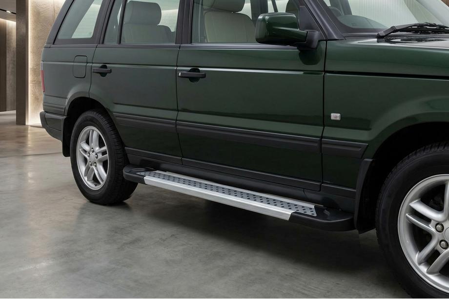 Range Rover II P38A 1997-2002 Progi Boczné New Vision Grey (2 szt., Aluminium) Image