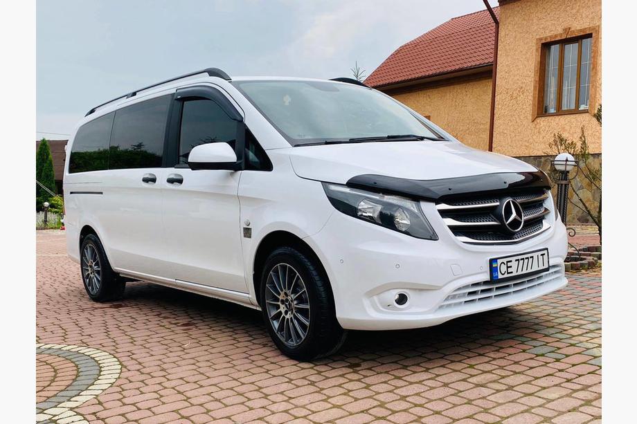 Mercedes Vito/V-class W447 2014- Deflektor maski EuroCap Zdjęcia 2