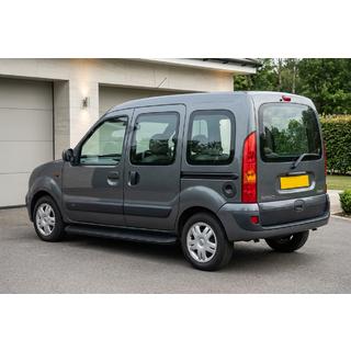 Progi Boczné Tayga Black (2 szt., Aluminium) Renault Kangoo 1998-2008 zdjęcia 1