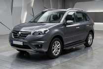 Renault Koleos 2008-2016 Progi Boczné Tayga Black (2 szt., Aluminium) zdjęcia 1