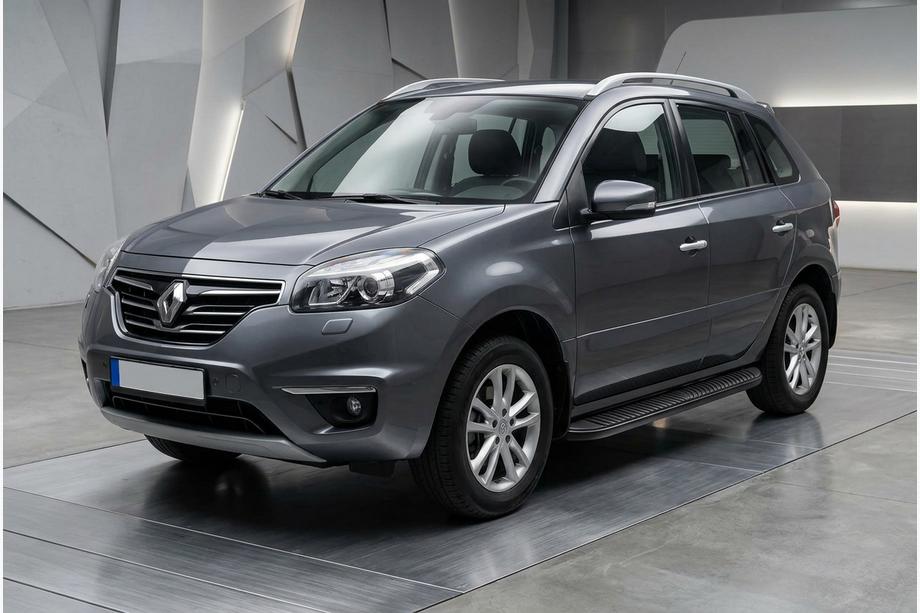Renault Koleos 2008-2016 Progi Boczné Tayga Black (2 szt., Aluminium) Image