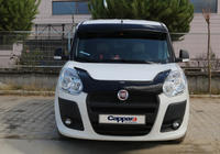 Fiat Doblo II 2010-2022 Daszek na przednia szybe (czarny polysk, 5mm) zdjęcia 11