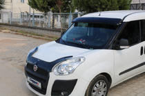 Opel Combo 2012-2018 Daszek na przednia szybe (czarny polysk, 5mm) zdjęcia 12
