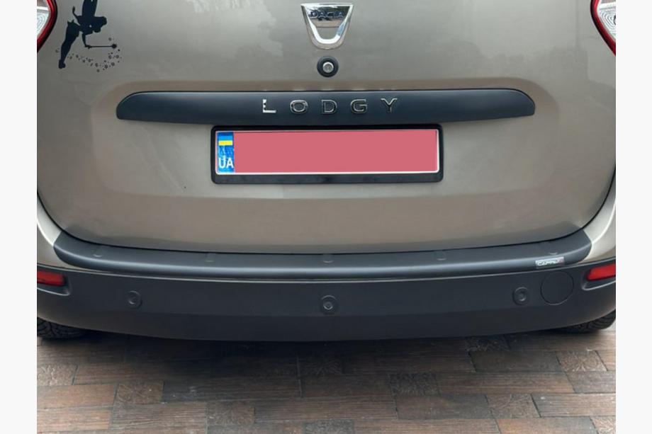 Dacia Lodgy 2012-2022 Nakładka na tylny zderzak EuroCap (ABS) Zdjęcia 4