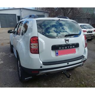 Nakładka na tylny zderzak EuroCap (ABS) Renault Duster 2008–2017 zdjęcia 2