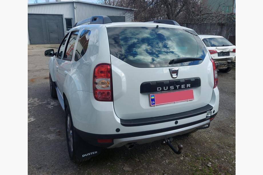 Renault Duster 2008–2017 Nakładka na tylny zderzak EuroCap (ABS) Zdjęcia 2
