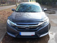 Honda Civic Sedan X 2016-2021 Deflektor maski (EuroCap) zdjęcia 5