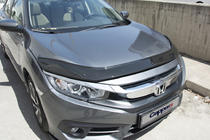 Honda Civic Sedan X 2016-2021 Deflektor maski (EuroCap) zdjęcia 4