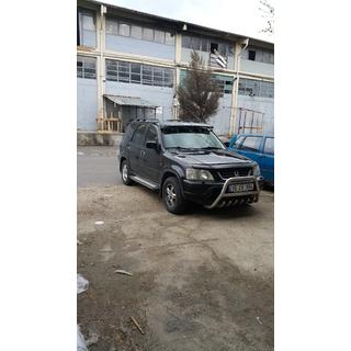 Daszek na przednia szybe (czarny polysk, 5mm) Honda CRV 1996-2001 zdjęcia 2