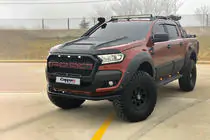 Ford Ranger 2011–2022 Deflektor maski EuroCap (2015+) zdjęcia 16