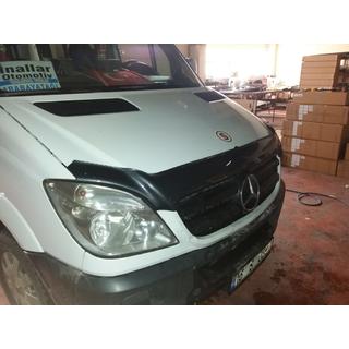 Deflektor maski karbonowy 2006-2013 (EuroCap) Mercedes Sprinter W906 2006–2018 zdjęcia 4