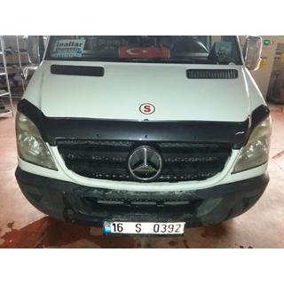 Deflektor maski karbonowy 2006-2013 (EuroCap) Mercedes Sprinter W906 2006–2018 zdjęcia 3