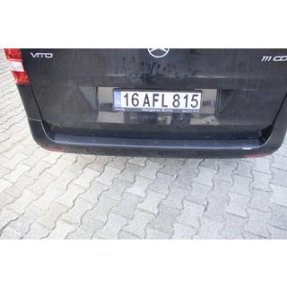 Nakładka na tylny zderzak EuroCap (ABS) Mercedes Vito/V-class W447 2014- zdjęcia 3
