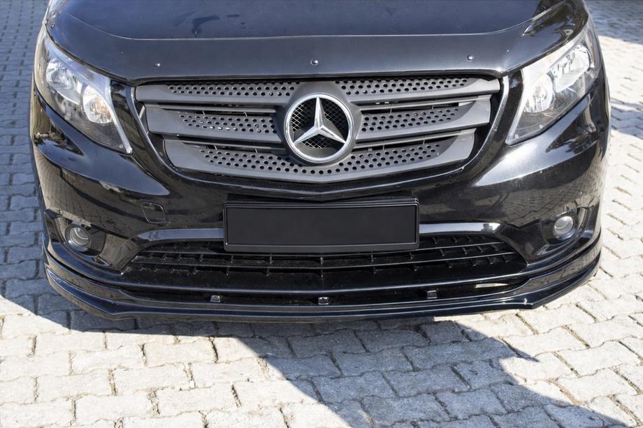 Mercedes Vito/V-class W447 2014- Przedni splitter EuroCap (czarny) Zdjęcia 3