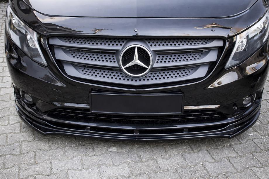 Mercedes Vito/V-class W447 2014- Przedni splitter EuroCap (czarny) Zdjęcia 1