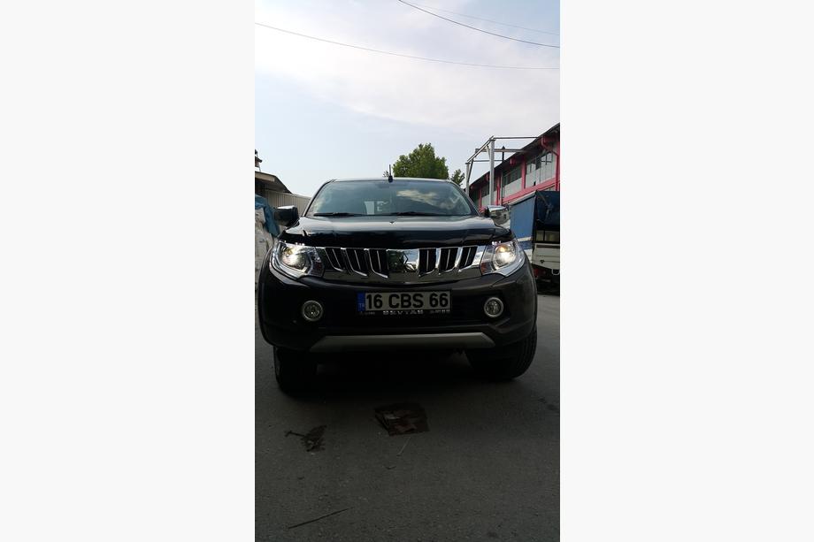 Mitsubishi L200 2015-2024 Deflektor maski (2015-2019, EuroCap) Zdjęcia 8
