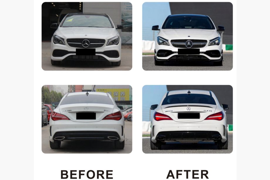 Mercedes CLA C117 2013-2019 Zestaw body kit (AMG) Zdjęcia 2
