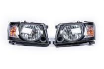 Nissan Patrol Y61 1997-2011 Reflektory Przednie Safari Black (2004-2008, 2szt) zdjęcia 2