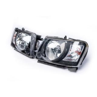 Reflektory Przednie Safari Black (2004-2008, 2szt) Nissan Patrol Y61 1997-2011 zdjęcia 3