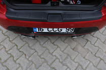 Renault Clio IV 2012-2019 Nakładka na tylny zderzak EuroCap (ABS) zdjęcia 5