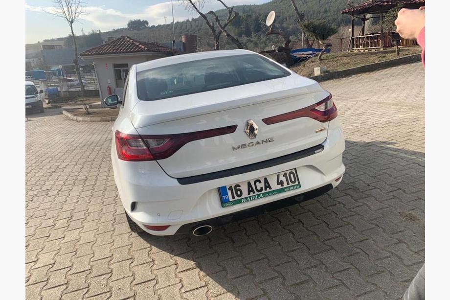 Renault Megane IV 2016-2025 Nakładka na Tylny Zderzak EuroCap (Sedan, ABS) Zdjęcia 2