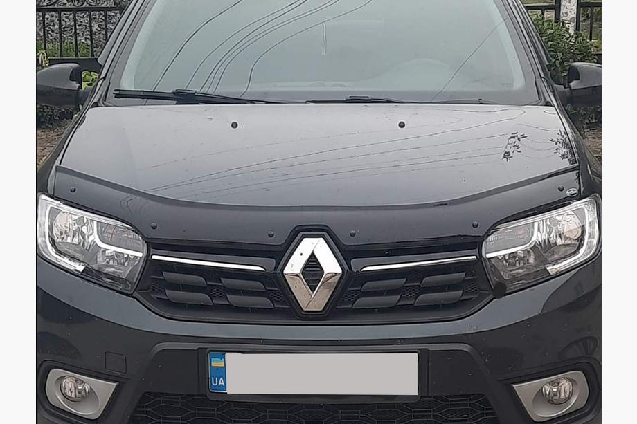 Renault Sandero 2013-2022 Deflektor maski (EuroCap) Zdjęcia 6