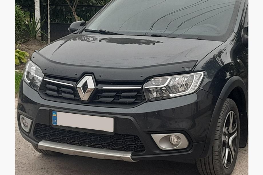 Renault Sandero 2013-2022 Deflektor maski (EuroCap) Zdjęcia 5