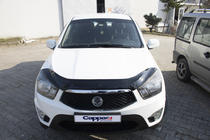 SsangYong Korando 2010-2019 Deflektor maski EuroCap (do Korando Sports) zdjęcia 2