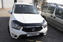 SsangYong Korando 2010-2019 Deflektor maski EuroCap (do Korando Sports) zdjęcia 3
