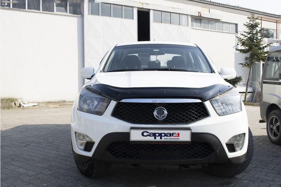 SsangYong Korando 2010-2019 Deflektor maski EuroCap (do Korando Sports) Image