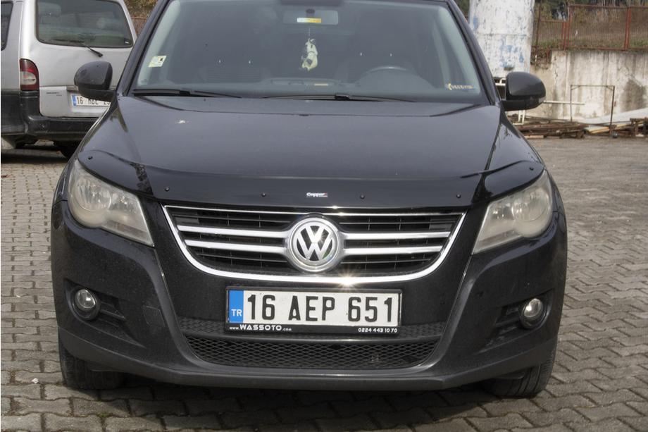 Volkswagen Tiguan 2007-2016 Deflektor maski (EuroCap) Zdjęcia 6
